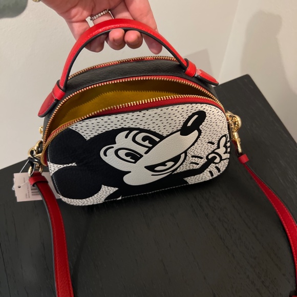 Disney Keith Haring Coach Bag mickey - Picture 4 of 5